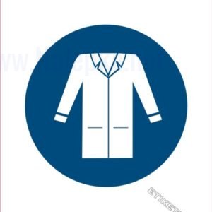 Opozorilni znaki obveze Obvezna uporaba zaščitne delovne halje