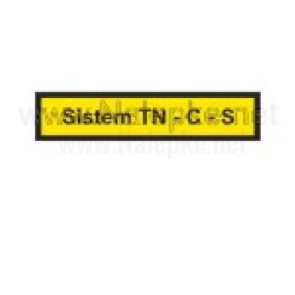 Mešano Nalepka Sistem TN C S, dimenzija: 71x16mm, pola: 10 kos