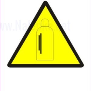 Opozorilni znaki Pozor plinska jeklenka 2